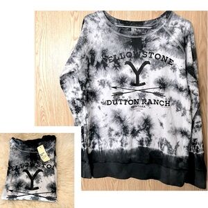 NWT Yellowstone Series Tie Dye Sweatshirt